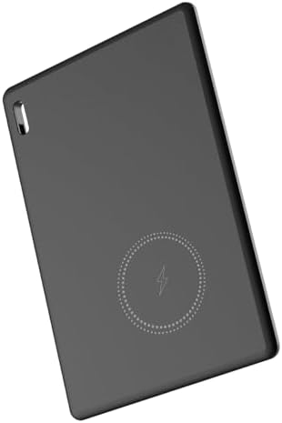 Wallet Tracker Card,Wallet Finder,Bluetooth Key Tracker Tag,MangoTek Key Finder Locator,Luggage Tracker, Works with Apple Find My (iOS only), Rechargeable Item Finder for Phone, Passport, Bags (Black)