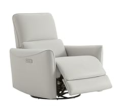 CHITA Power Recliner Swivel Glider Cream
