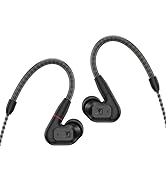 Sennheiser IE 200 in-Ear Audiophile Headphones - TrueResponse Transducers for Neutral Sound, Impa...