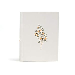 Book cover CSB Notetaking Bible for Women, Hosanna Revival Edition, Lemons Cloth Over Board, Black Letter, Single-Column, Journaling Space, Reading Plan, Easy-to-Read Bible Serif Type