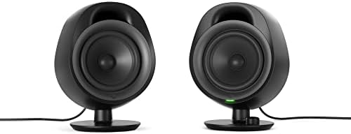 SteelSeries Arena 3 2.0 Desktop Gaming Speakers - Immersive Audio, On-Speaker Controls, 4" Drivers - Wired & Bluetooth - PC, Mac, Mobile