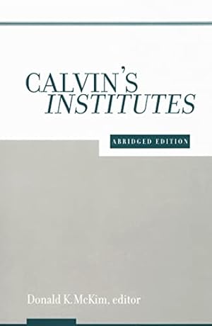 Book cover Calvin's Institutes