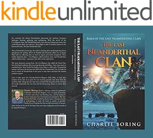 Book cover The Last Neanderthal Clan: Raka of the Last Neanderthal Clan, Kindle Unlimited