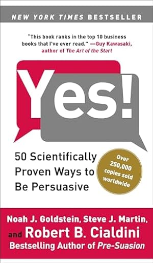 Book cover Yes!: 50 Scientifically Proven Ways to Be Persuasive