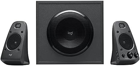 Logitech Z625 Powerful THX® Certified 2.1 Speaker System with Optical Input, black