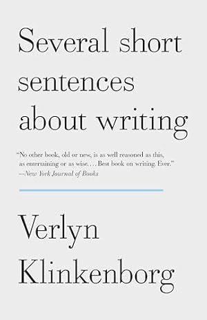 Book cover Several Short Sentences About Writing