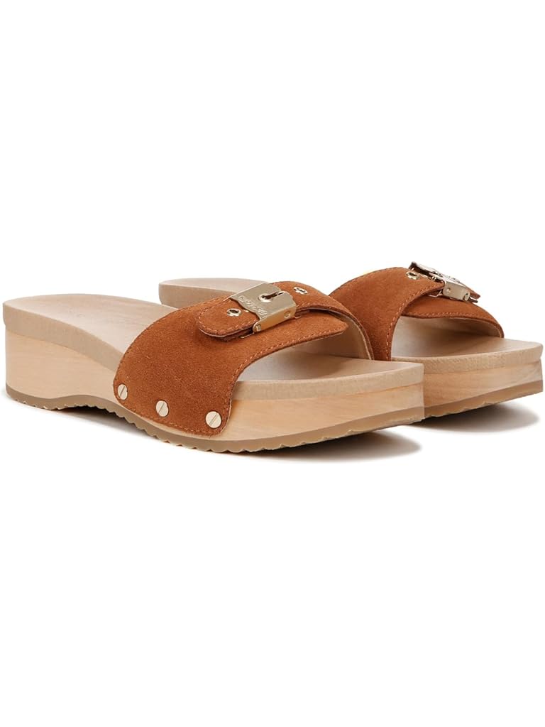 Brown Dr. Scholl's Original Too Slide Sandal