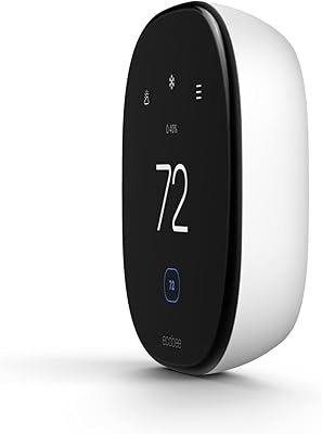 ecobee Smart Thermostat Enhanced - Programmable Wifi Thermostat - Works with Siri, Alexa, Google Assistant - Energy Star Certified - Smart Home