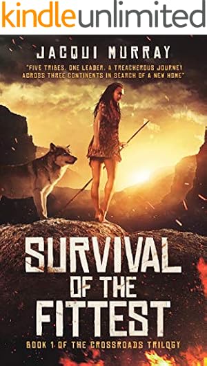 Book cover Survival of the Fittest (the Crossroads Trilogy Book 1), Kindle Unlimited