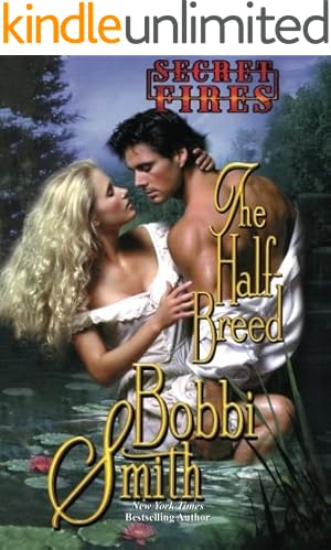 Book cover The Half Breed (Secret Fires), Kindle Unlimited