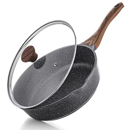 Image of Nonstick Deep Frying Pan Skillet