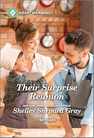 Book cover Their Surprise Reunion: A Clean and Uplifting Romance – A Sweet Second Chance Small Town Story of Love and Belonging (A Matchmaker Knows Best Romance Book 1)