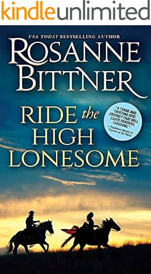 Book cover Ride the High Lonesome (Outlaw Trail Book 1), Kindle Unlimited