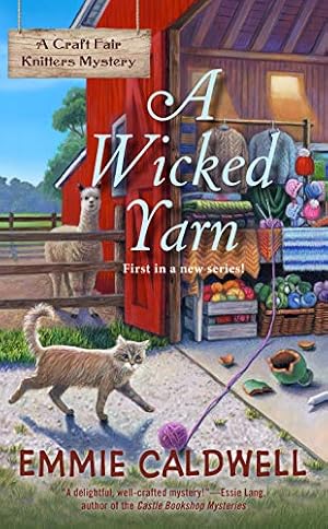 Book cover A Wicked Yarn (A Craft Fair Knitters Mystery Book 1)