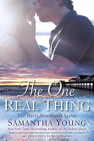 Book cover The One Real Thing (Hart's Boardwalk Book 1)