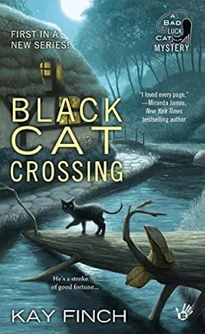 Book cover Black Cat Crossing (A Bad Luck Cat Mystery Book 1)