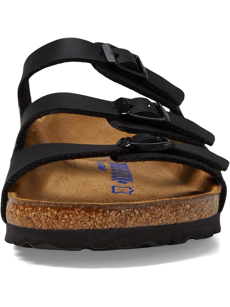 Black Birkenstock Florida Soft Footbed - Birko-Flor™