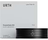 Urth 77mm 4-in-1 Essentials Lens Filter Kit (Plus) — UV, CPL, Neutral Density ND8, ND1000, Nano-Coated HD Optical Glass, Camera Filters