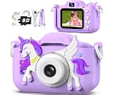 Kids Camera Toy, masterbee Children Camera Toys for Kid Age 3-12, Christmas/Birthday Gifts for Girls, 1080P HD Video Kids Digital Camera, Gift for 3 4 5 6 7 8 9 10 11 12 Year Old Girl