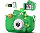 Kids Camera Toy, masterbee Dinosaur Toys Camera for Kid Age 3-12, Christmas/Birthday Gifts for Boys and Girls, 1080P HD Kids Digital Camera, Children Camera Gift for 3 4 5 6 7 8 9 10 11 12 Year Old