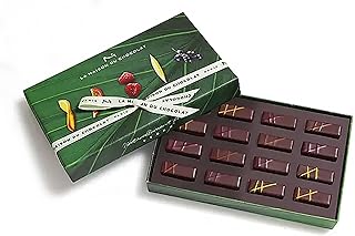 La Maison Du Chocolat Fruit Naturally Vegan Chocolate Gift Box - 16 Pcs Gourmet French Chocolate