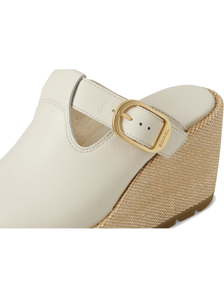 Bone SOREL Sunpeak Wedge Slide