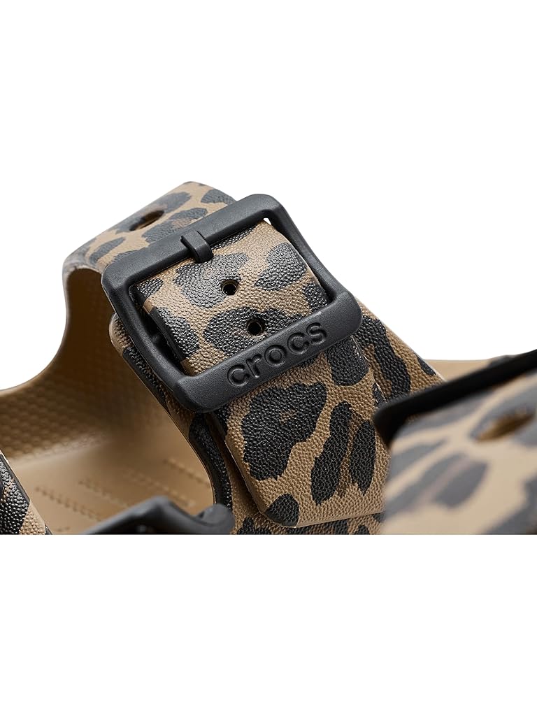 Animal Print Crocs Saturday Sandals