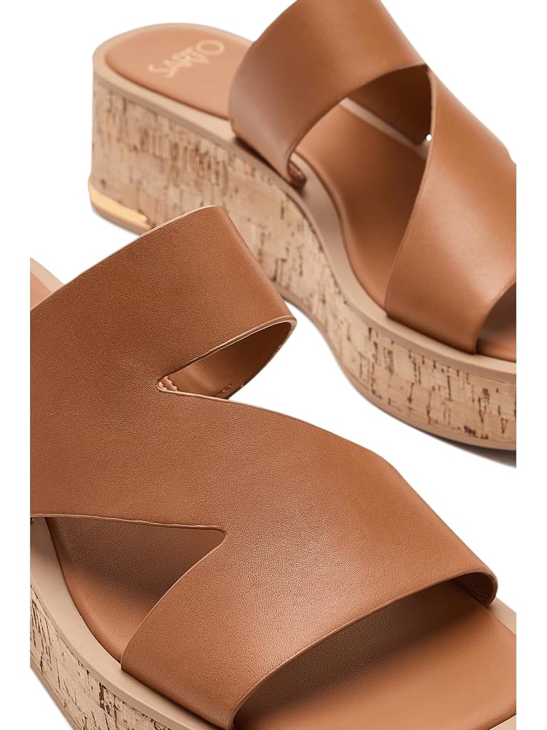 Brown Franco Sarto A-Tahani3 Slide Sandals