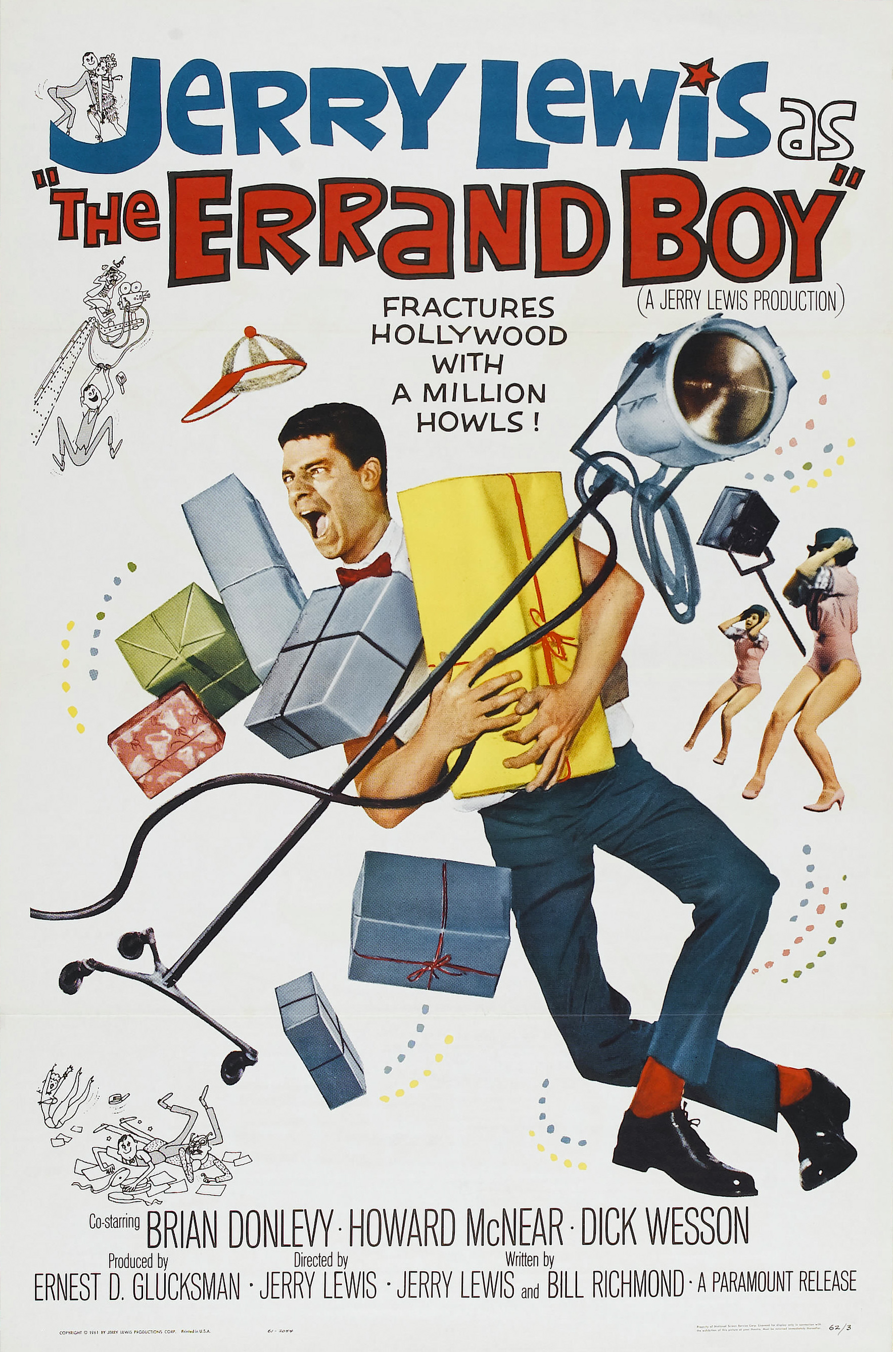 Jerry Lewis in The Errand Boy (1961)