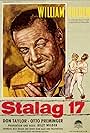 William Holden, Harvey Lembeck, and Robert Strauss in Stalag 17 (1953)