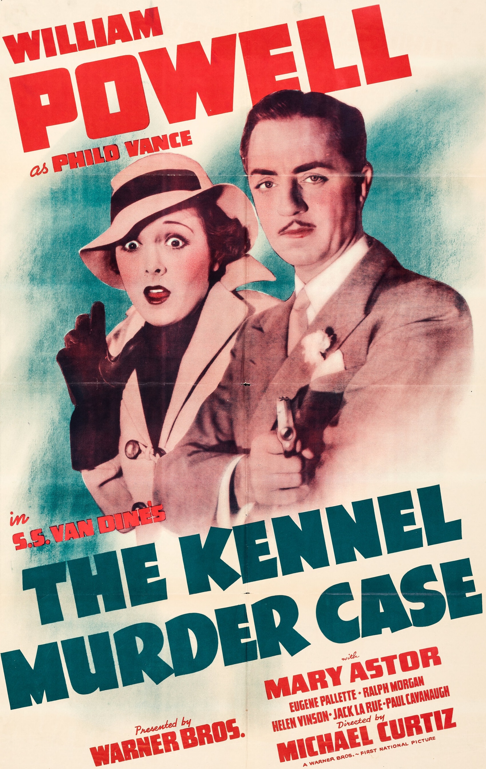 Mary Astor and William Powell in The Kennel Murder Case (1933)