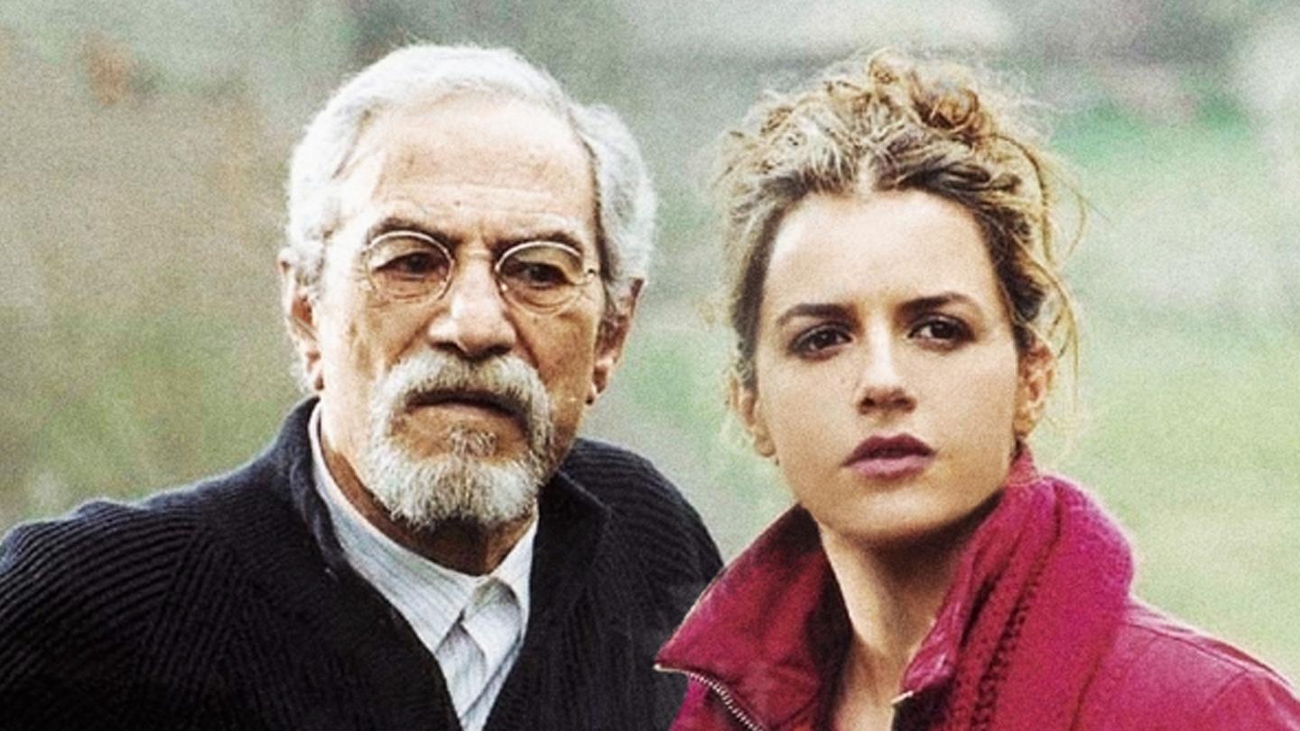 Irene Ferri and Nino Manfredi in Le ragioni del cuore (2002)