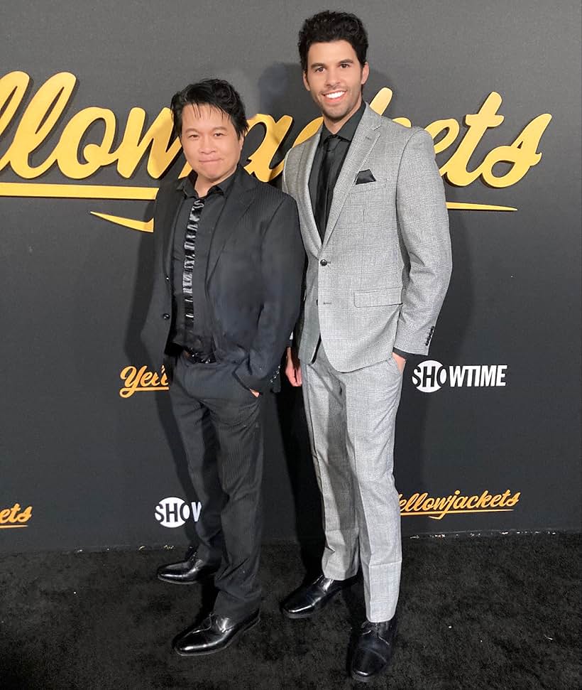 Chi Muoi Lo and Steven Krueger at Yellowjacket's Premiere