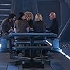 Patrick Stewart, Michelle Hurd, Alison Pill, Santiago Cabrera, and Isa Briones in Star Trek: Picard (2020)