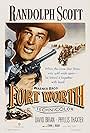 Randolph Scott and Phyllis Thaxter in Fort Worth (1951)