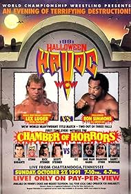 Steve Borden, Jorge Gonzáles, George Gray, Scott Hall, Kevin Nash, Larry Pfohl, Ron Simmons, Rick Steiner, Scott Steiner, and Barry Windham in Halloween Havoc (1991)