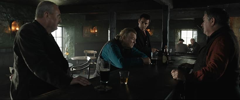 Colin Farrell, Brendan Gleeson, Jon Kenny, and Pat Shortt in The Banshees of Inisherin (2022)