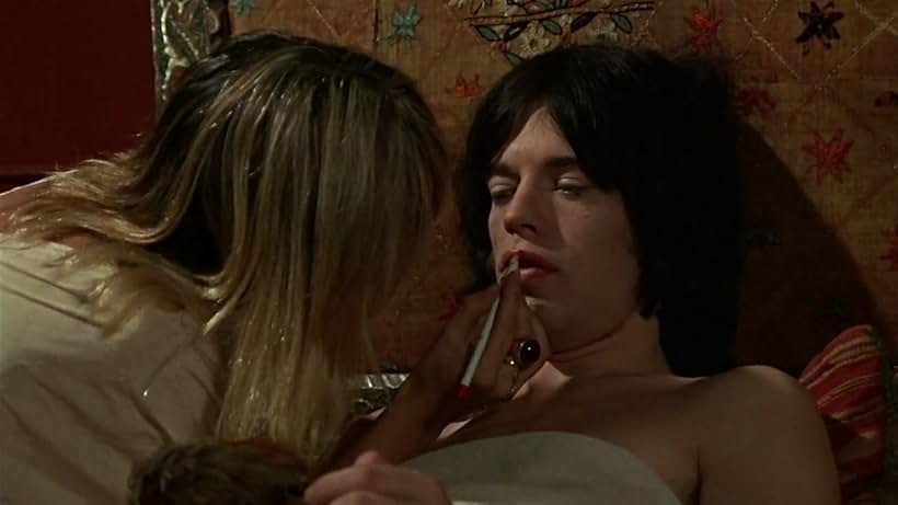 Mick Jagger and Anita Pallenberg in Performance (1970)