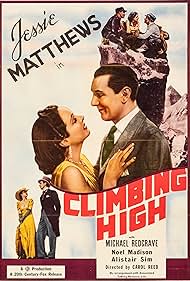 Jessie Matthews and Michael Redgrave in Climbing High (1938)