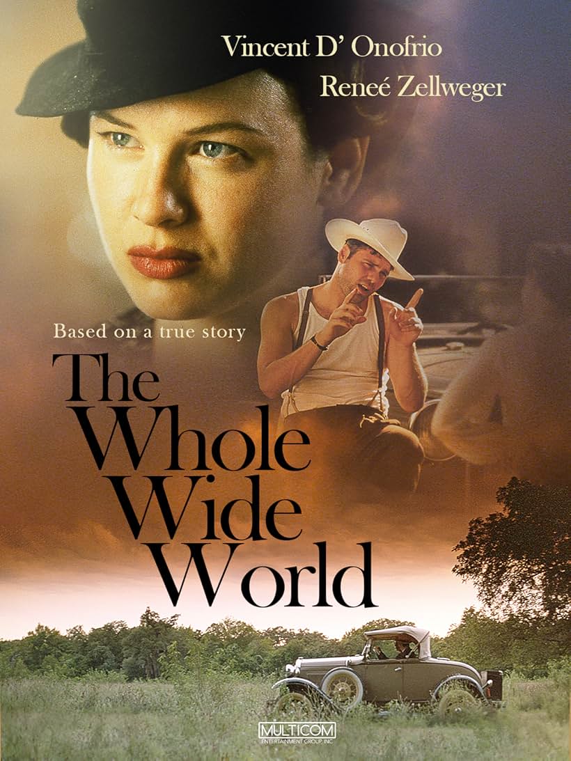 Renée Zellweger and Vincent D'Onofrio in The Whole Wide World (1996)