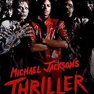 Michael Jackson, Jack Bricker, Tony Gardner, and Cynthia Garris in Michael Jackson: Thriller (1983)