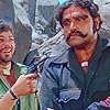 Amjad Khan and Viju Khote in Sholay (1975)