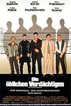 Kevin Spacey, Stephen Baldwin, Gabriel Byrne, Benicio Del Toro, and Kevin Pollak in Die üblichen Verdächtigen (1995)