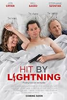 Jon Cryer, Will Sasso, and Stephanie Szostak in Hit by Lightning (2014)