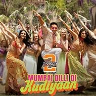 Tara Sutaria, Tiger Shroff, and Ananya Panday in Dev Negi, Payal Dev & Vishal Dadlani: Mumbai Dilli Di Kudiyaan (2019)