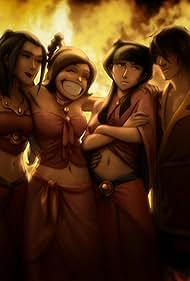 Dante Basco, Grey Griffin, Olivia Hack, and Cricket Leigh in Avatar: The Last Airbender (2005)