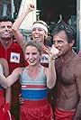 Robert Conrad, Gil Gerard, Melissa Gilbert, Erin Gray, Karen Grassle, Sarah Purcell, Greg Evigan, Randi Oakes, and Patrick Wayne in Battle of the Network Stars VII (1979)