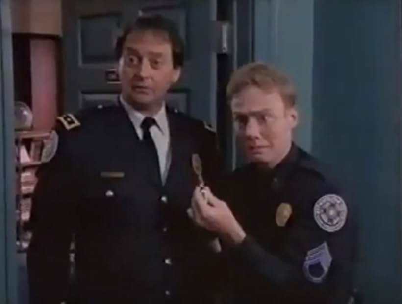 Rod Crawford and Joe Flaherty in Police Academy: The Series (1997)