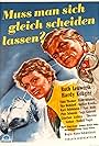 Hardy Krüger and Ruth Leuwerik in Muß man sich gleich scheiden lassen? (1953)