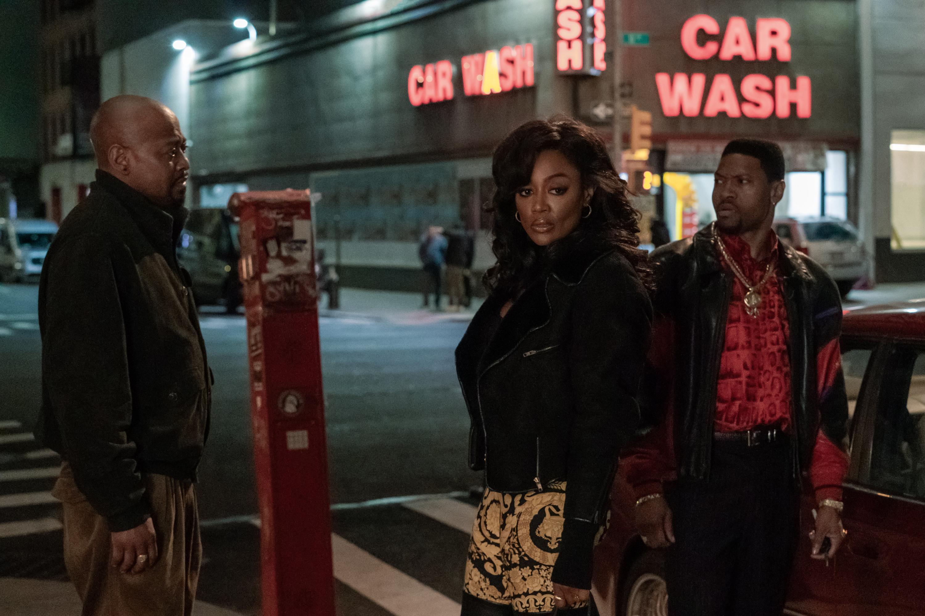 Omar Epps, Marvin Thomas, Patina Miller, London Brown, and Malcolm Howard in Power Book III: Raising Kanan (2021)